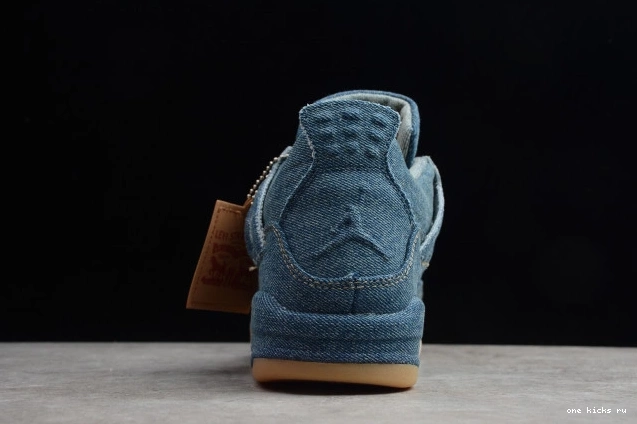 Rep Onekick Denim Jordan 4 Nike AO2571-401 Levi's Air x 0810